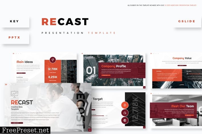 Recast - Presentation Template BUNFZJT