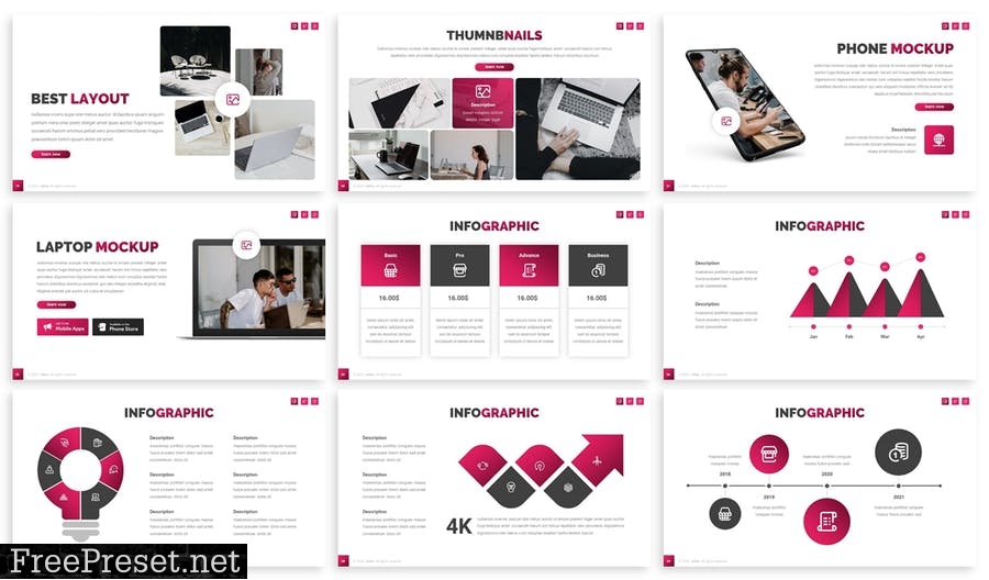 Refine - Business Prensentation Template RJ8KGHV