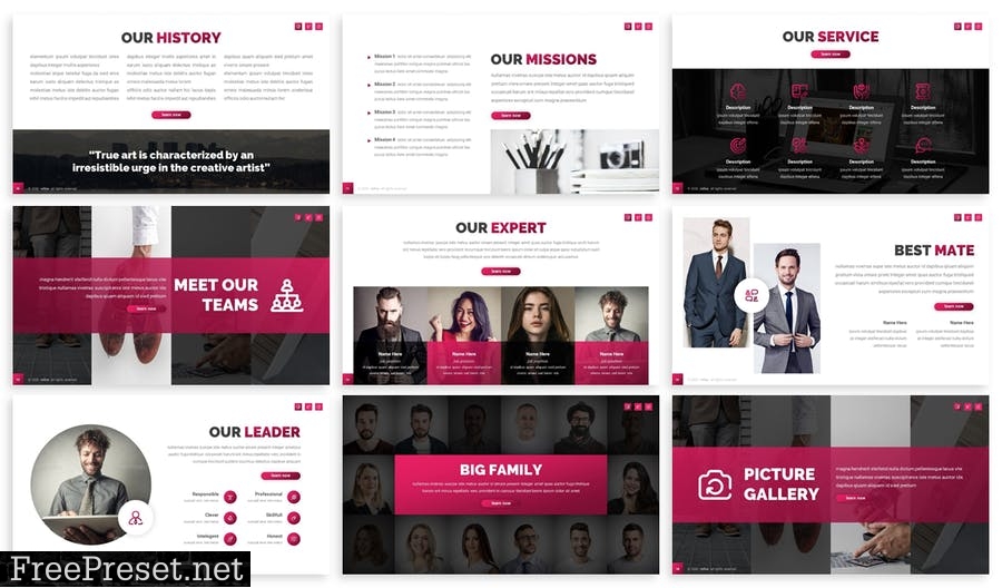 Refine - Business Prensentation Template RJ8KGHV