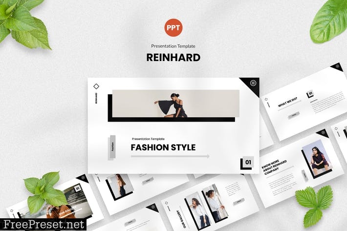 Reinhard - Fashion PowerPoint Template EJ3E598