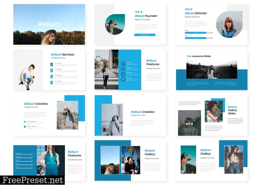 Relluct - Presentation Template 42TK4K4