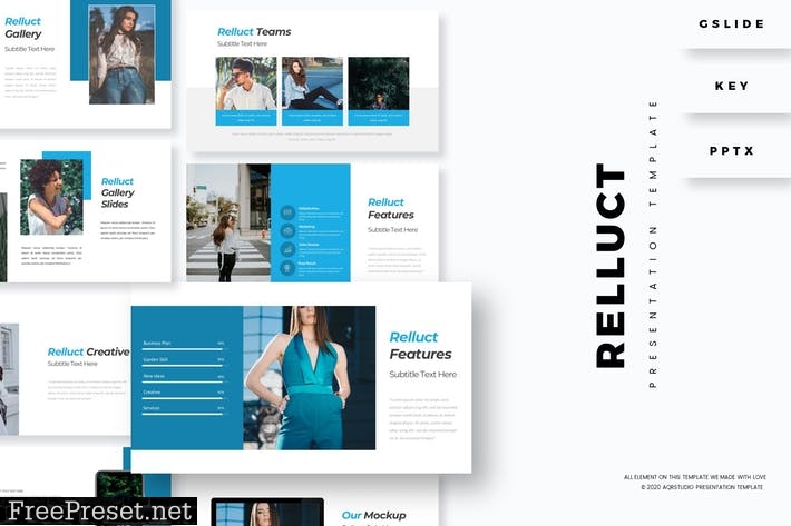 Relluct - Presentation Template 42TK4K4