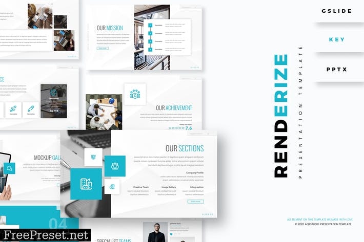 Renderize - Presentation Template MXTWKMK