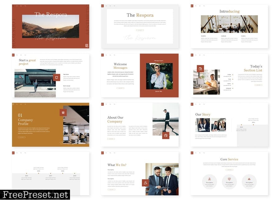 Respora - Presentation Template 6WNLKJ8