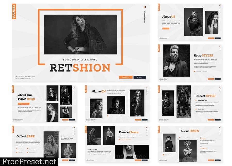 Retshion | Presentation Template BY4H4TR