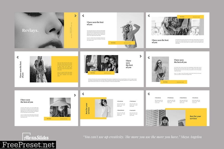 Revlays - Creative Presentation Template SRPNMEP