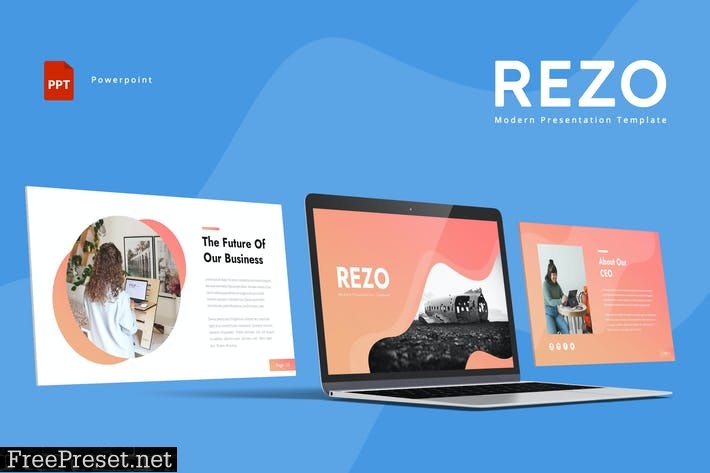 Rezo - Powerpoint Template 5QPN8M3