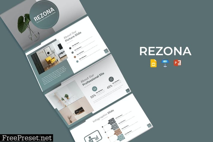 Rezona Presentation Template 2MC9PFA