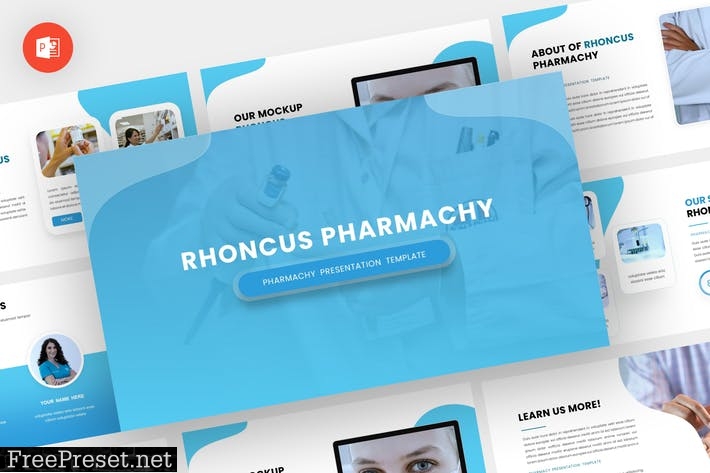 Rhoncus - Pharmachy Powerpoint Template DSJXKWZ