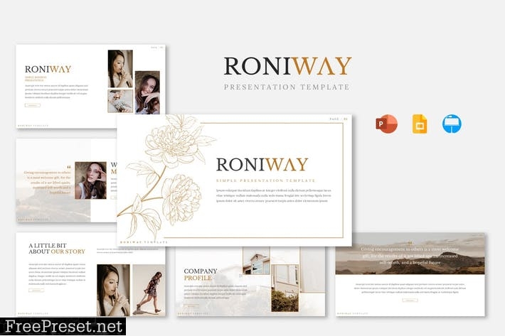 Roniway Presentation Template PEUTWB3