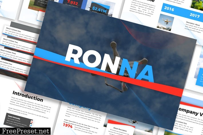 Ronna - Business Template Prensentation EGEFG6N