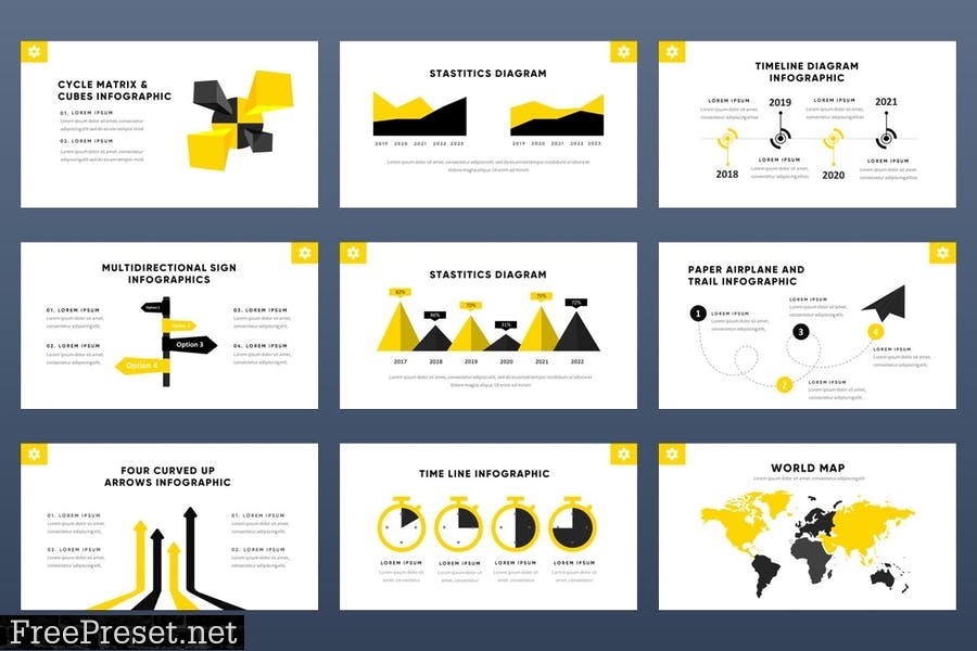 Rosunler - Minimalism Tropical Powerpoint Template