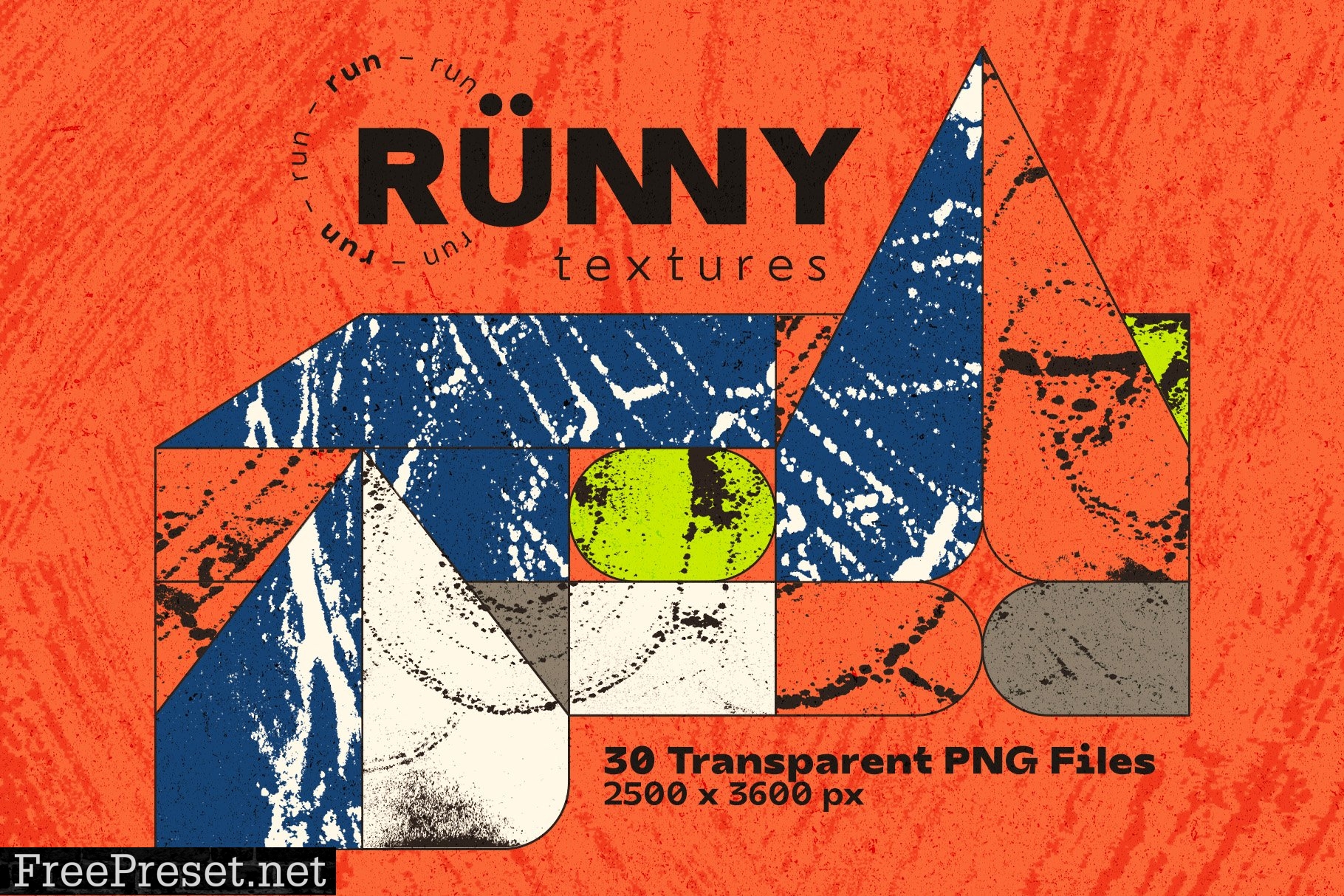 Runny 30 Transparent PNG Textures 5414740