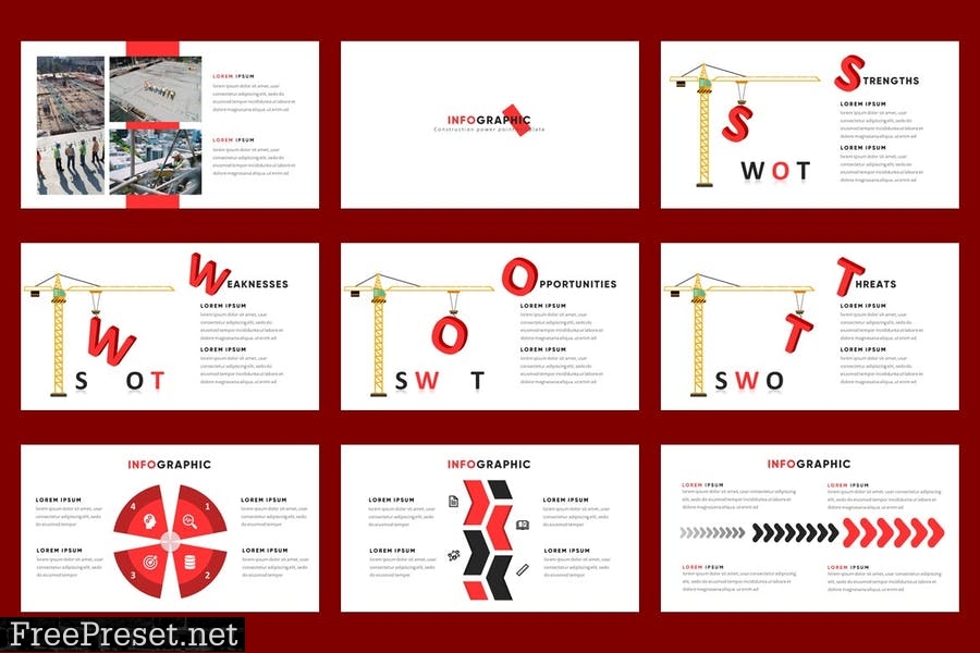 Ruzione - Construction Powerpoint Template 2JY2GQT