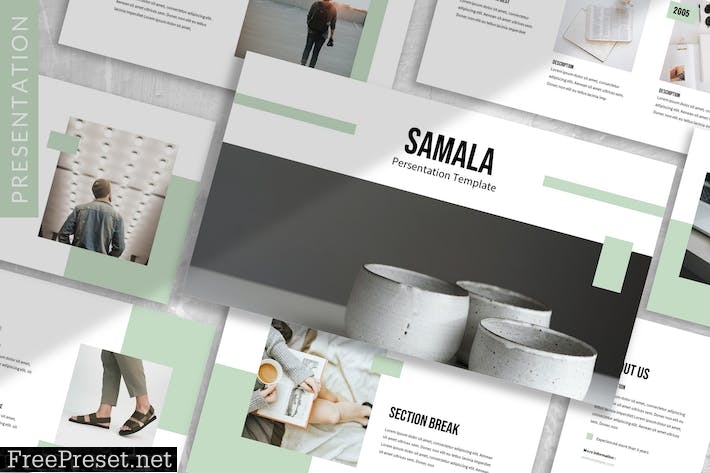 Samala - Creative Presentation Template KZ979T4