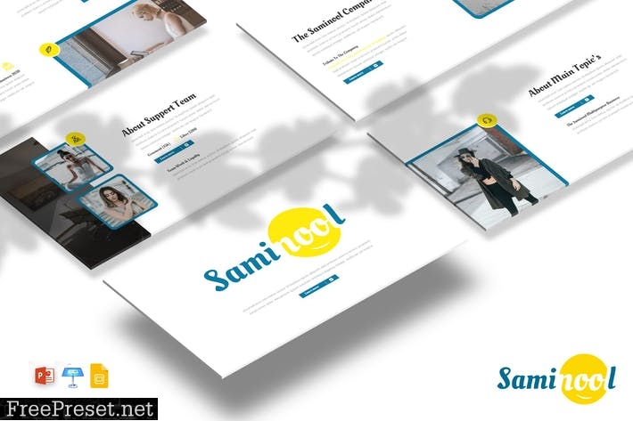 Saminool - Powerpoint / Google Slides / Keynote 6G6W3KK