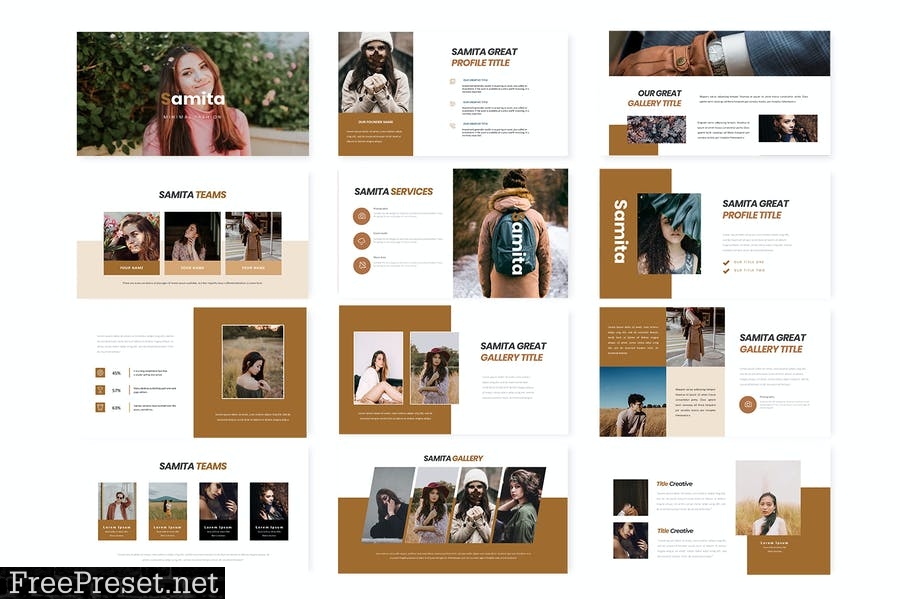 Samita - Powerpoint Template