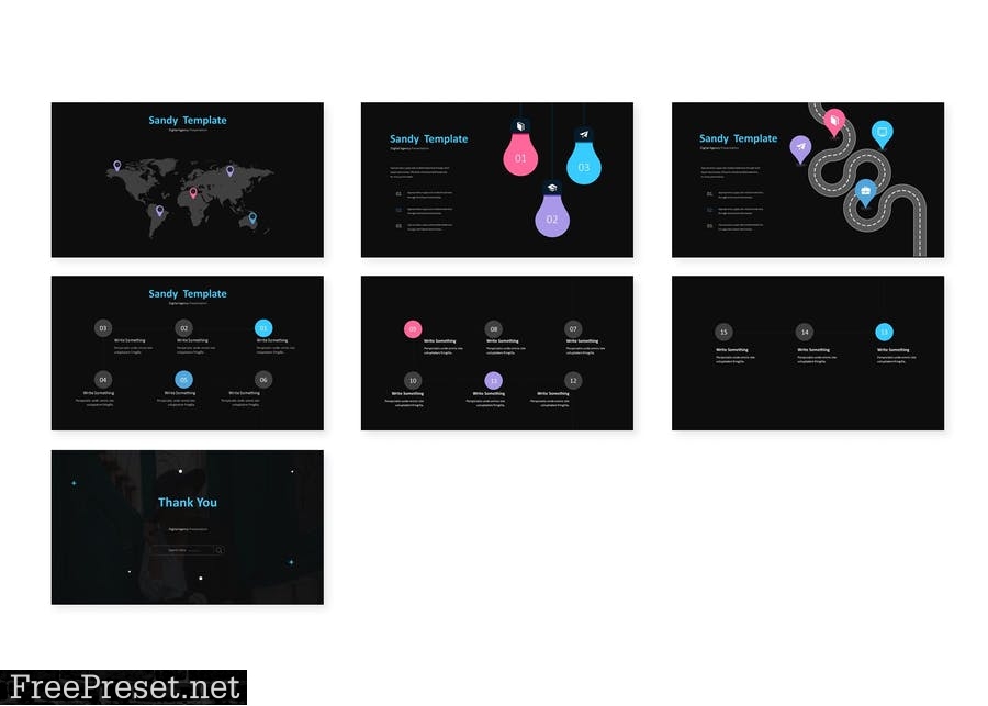 Sandy - Powerpoint Template PRGVFH