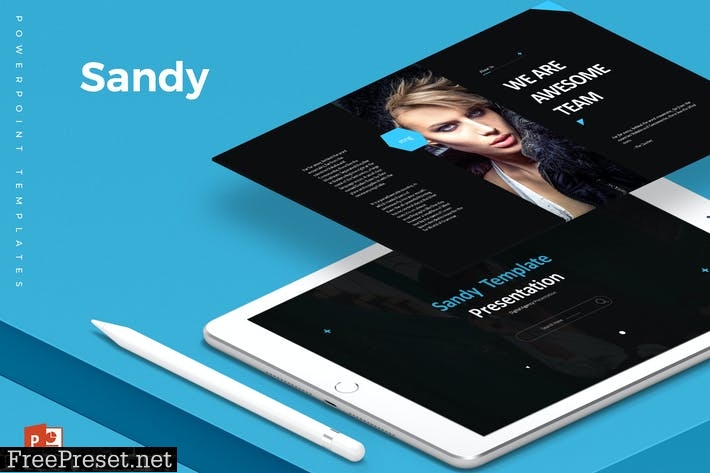 Sandy - Powerpoint Template PRGVFH