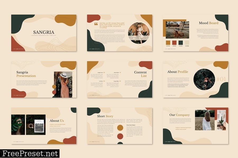 Sangria - Presentation Template PS6YGS7