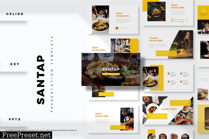 Santap - Presentation Template TND24VM