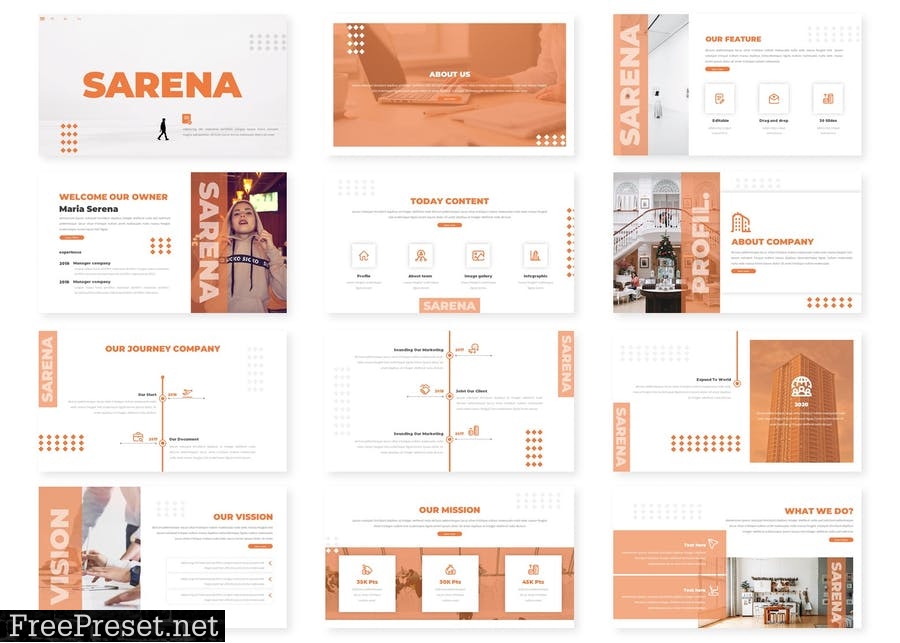 Sarena - Powerpoint / Google Slides / Keynote SAQ5TDF