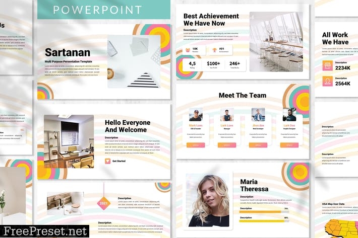 Sartanan - Business Powerpoint Template LFYKBVL