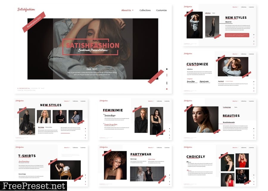 Satisfashion | Presentation Template JTPN7KV