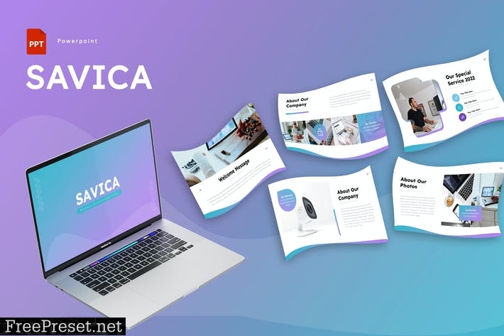 Savica - Powerpoint Template BVA845Y