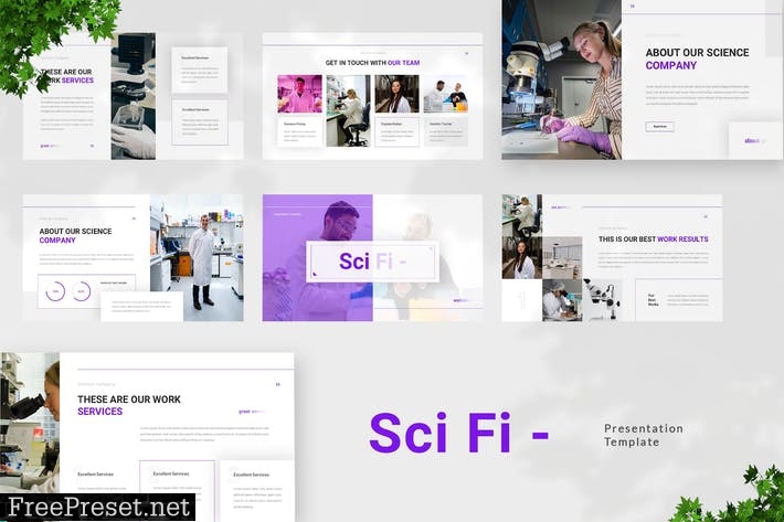 Sci Fi - Science Presentation Template L6KGN97