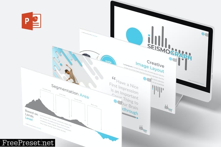 Seismograph - Powerpoint Template 4NQSWQ