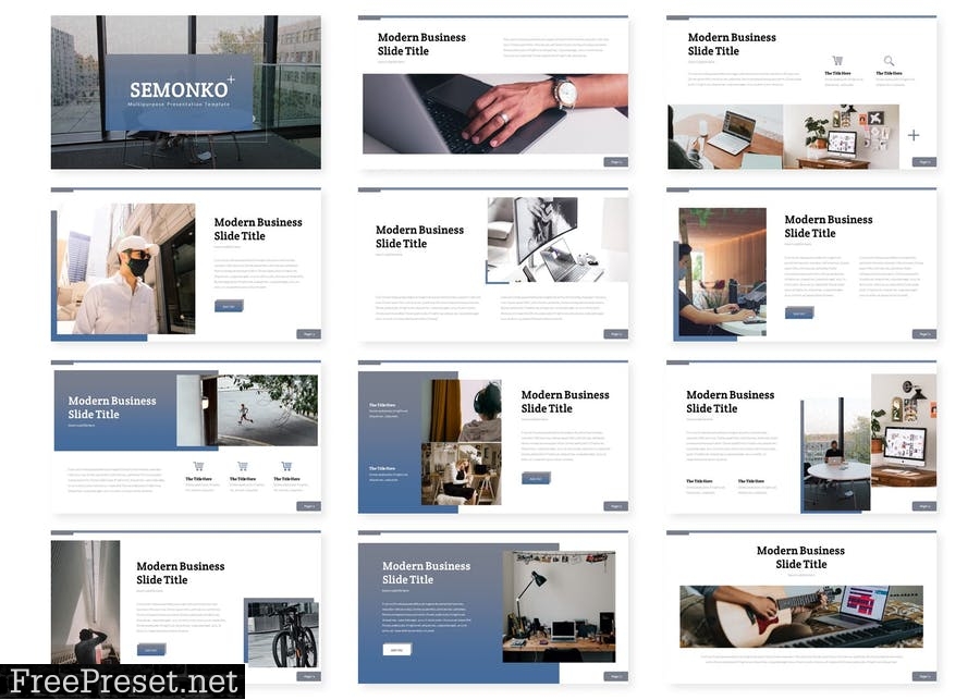 Semonko - Presentation Template ECN8CWM