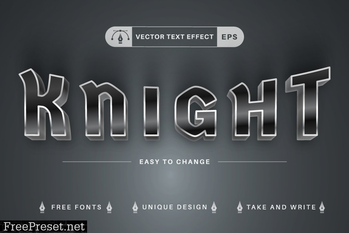 Set 10 Editable Text Effects 7376179