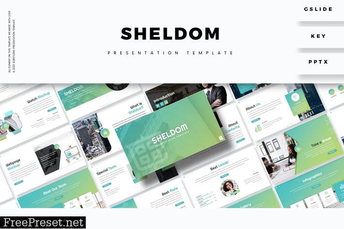 Sheldom - Presentation Template LQKQPLC