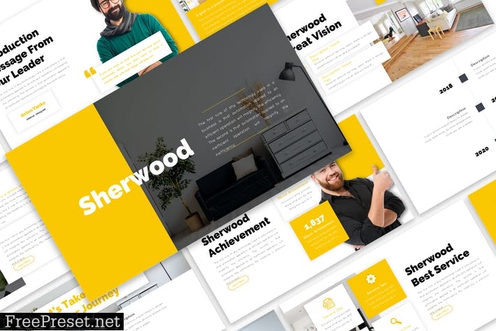 Sherwood - Business Template Prensentation EQT3QTA