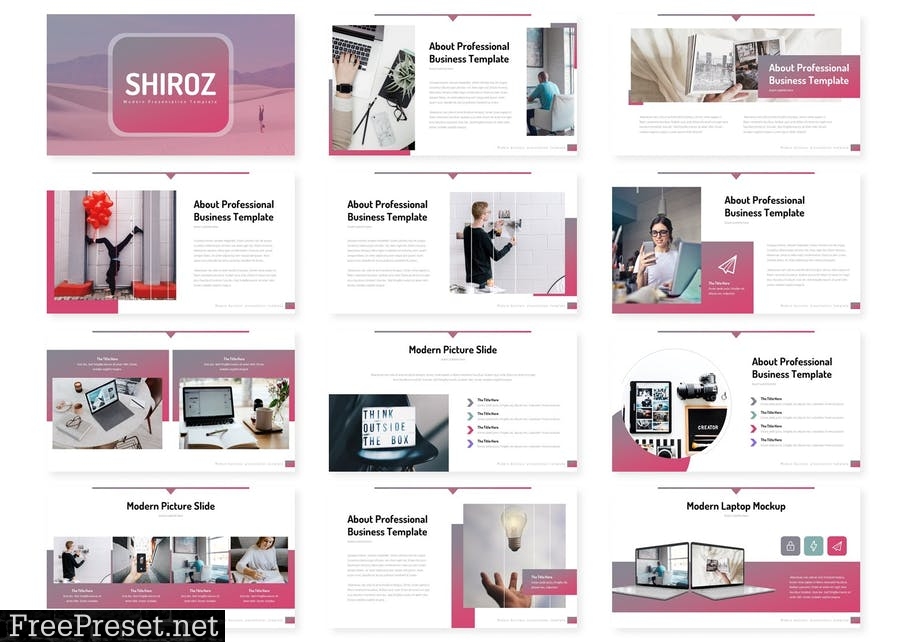 Shiroz - Presentation Template 3QM5VQE