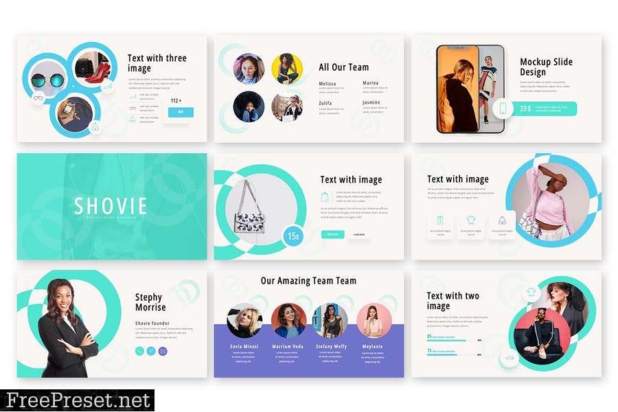 Shovie - Powerpoint Template RFTV8WF