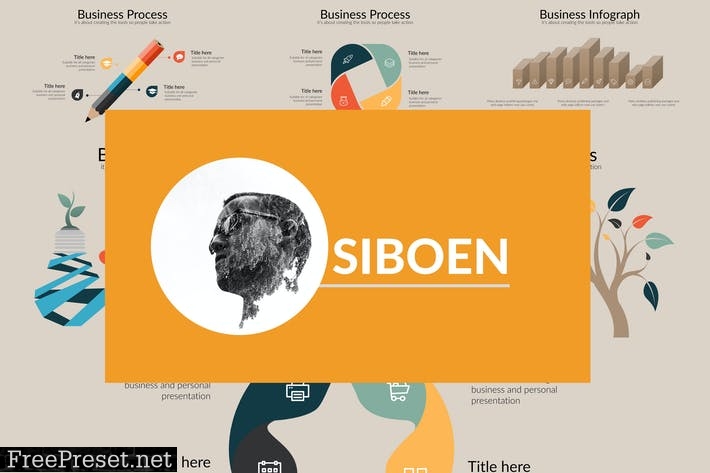 SIBOEN Powerpoint Template 3XWK6W