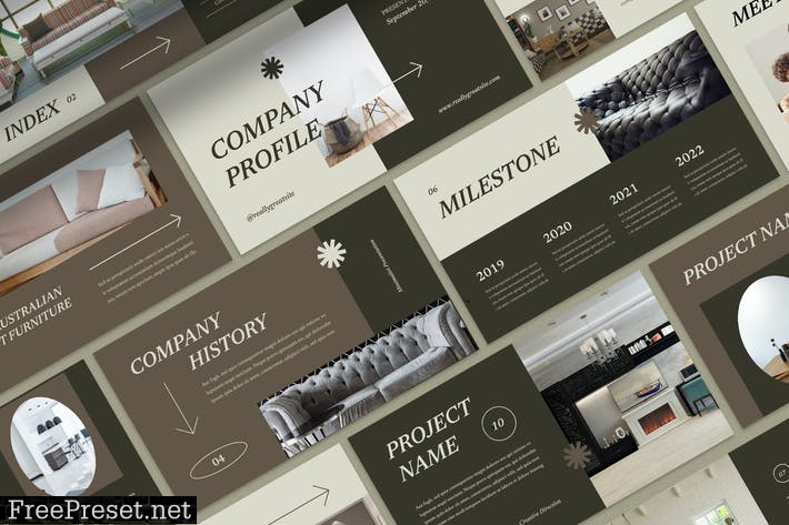 Simple Company Profile Presentation MGMRQ8M