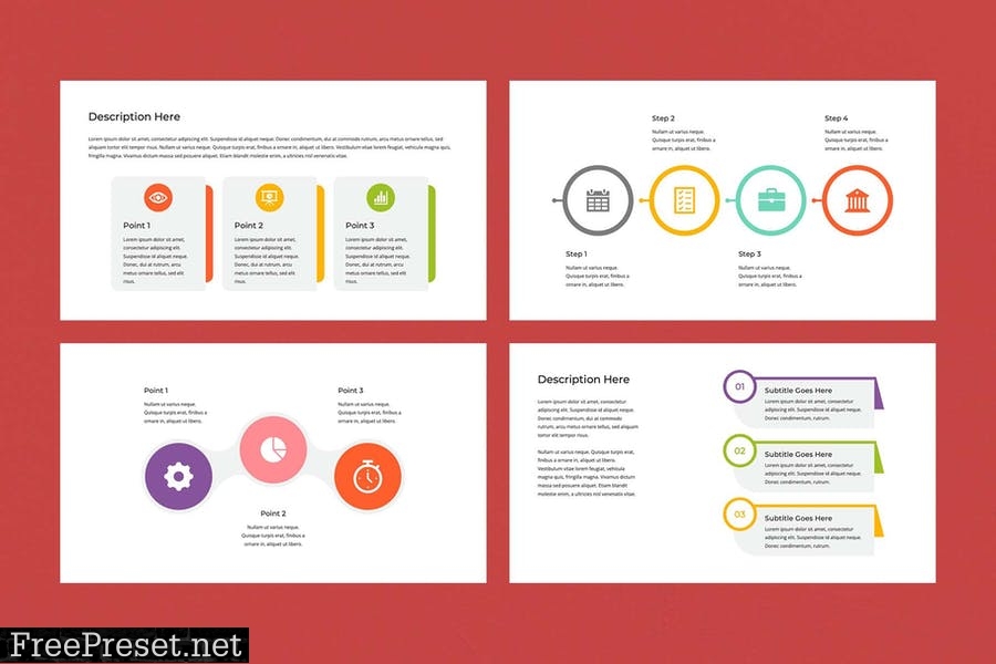 Simple Infographic Powerpoint QVW6K5D