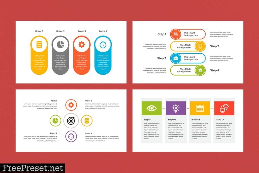 Simple Infographic Powerpoint QVW6K5D