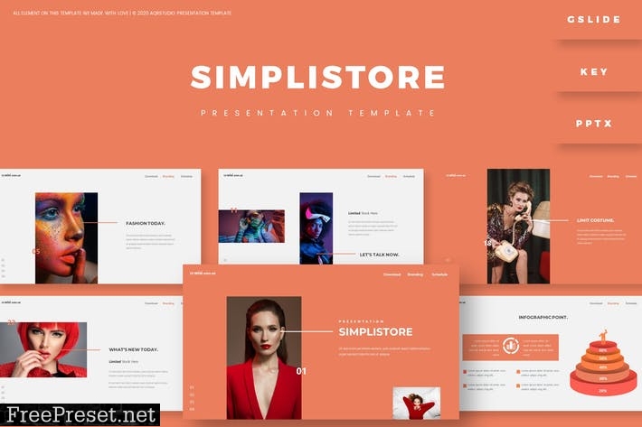 Simplistore - Presentation Template AP7TRA2