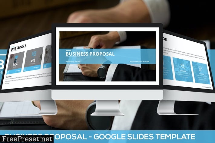 Simply Business Proposal - Google Slides Template SPTWKV