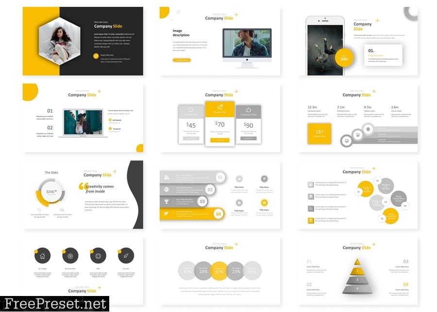 Slipper - Powerpoint Template LBQUGW