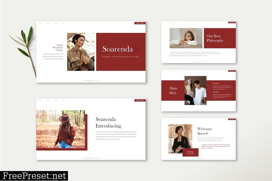 Soarenda - Powerpoint Template RMFWPBL