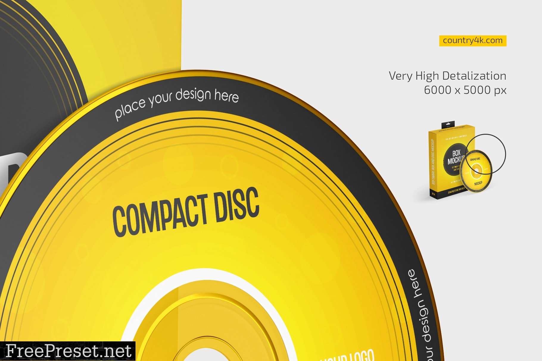 Software Box and Disc Mockup Set 7248122