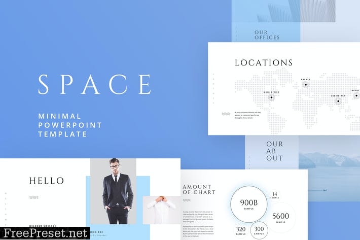 SPACE Powerpoint Template MM32VM