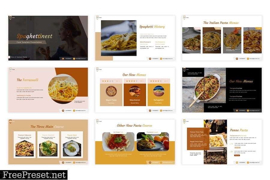 Spaghettinest Presentation Template ATHDW3F