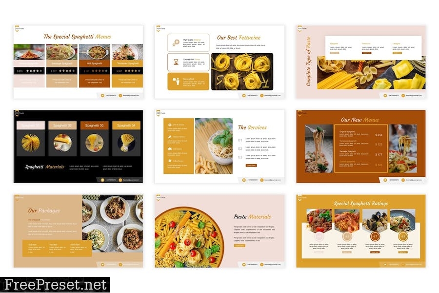 Spaghettinest Presentation Template ATHDW3F