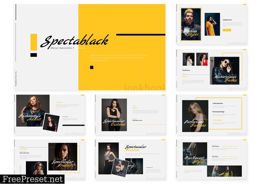 Spectablack | Presentation Template JGT9ZXL